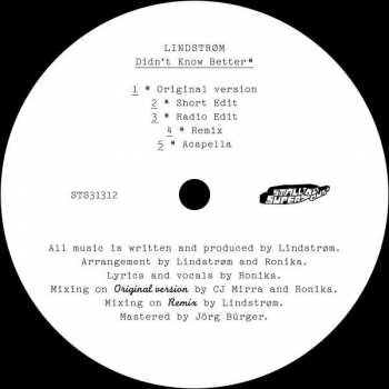 LP Lindstrøm: Didn't Know Better