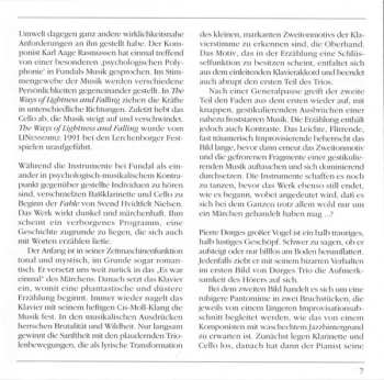 CD LINensemble: Clarinet Trios