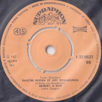 SP Linha Singers: Baletní Hudba Ze Hry Rosamunda