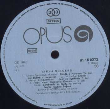 LP Linha Singers: Linha Singers