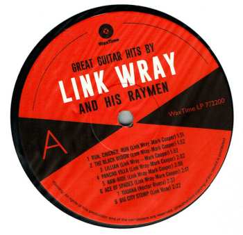 LP Link Wray And His Ray Men: Great Guitar Hits By Link Wray And His Raymen LTD