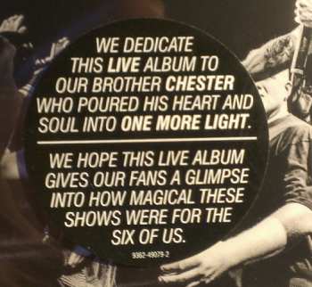 CD Linkin Park: One More Light Live