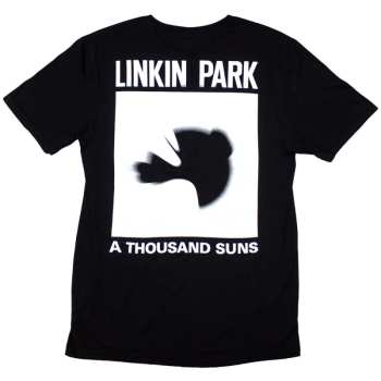Merce Linkin Park: Linkin Park Unisex T-shirt: A Thousand Suns (black) (back Print) (small) S