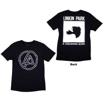 Merce Linkin Park: Linkin Park Unisex T-shirt: A Thousand Suns (black) (back Print) (small) S