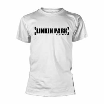 Merch Linkin Park: Maglietta Bracket Logo Linkin Park (white)