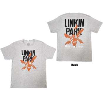 Merce Linkin Park: Linkin Park Unisex T-shirt: Soldier Icons (back Print) (medium) M