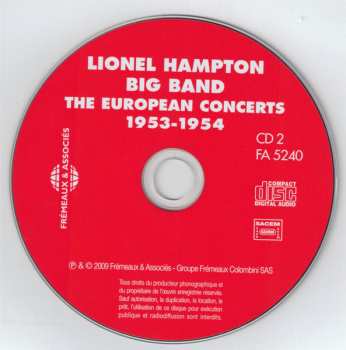 2CD/Set di cofanetti Lionel Hampton & His Big Band: The European Concerts 1953-1954