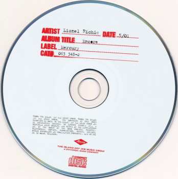 CD Lionel Richie: Encore