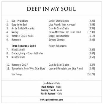 CD Lisa Friend: Deep In My Soul