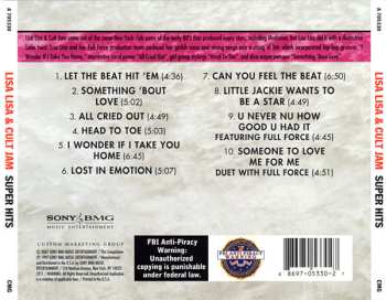 CD Lisa Lisa & Cult Jam: Super Hits