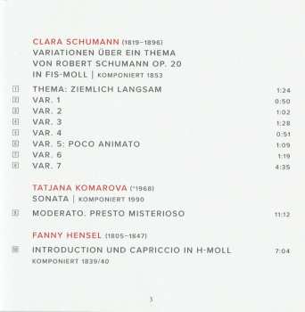 SACD Lisa Maria Schachtschneider: Feminae – The Female In Music