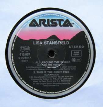 LP Lisa Stansfield: All Around The World (Around The House Mix)