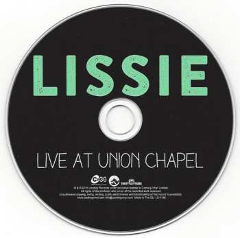 CD Lissie: Live At Union Chapel