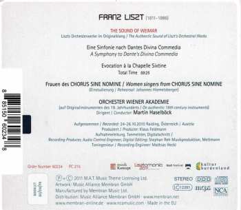 CD Franz Liszt: The Sound of Weimar 1