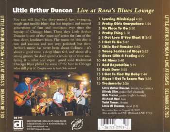 CD Little Arthur Duncan: Live At Rosa's Blues Lounge