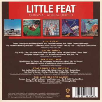 5CD/Set di cofanetti Little Feat: Original Album Series