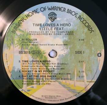 LP Little Feat: Time Loves A Hero