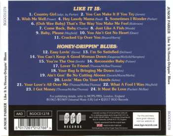 CD Little Junior Parker: Like It Is/Honey-Drippin’ Blues