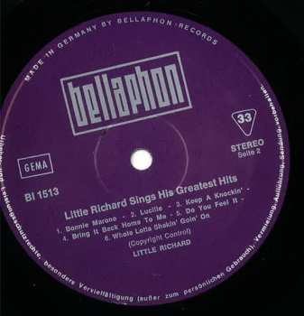 LP Little Richard: King Of Rock'n Roll Little Richard Singt Seine Größten Hits - Life