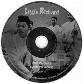 2CD Little Richard: She Knows How To Rock (The Singles As & Bs)