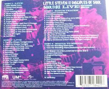 4CD Little Steven And The Disciples Of Soul: Soulfire Live! DLX