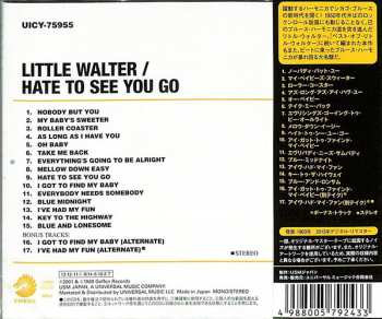 CD Little Walter: Hate To See You Go LTD