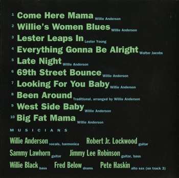 CD Little Willie Anderson: Swinging The Blues