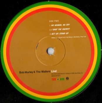 LP Bob Marley & The Wailers: Live!