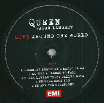 2LP Queen: Live Around The World