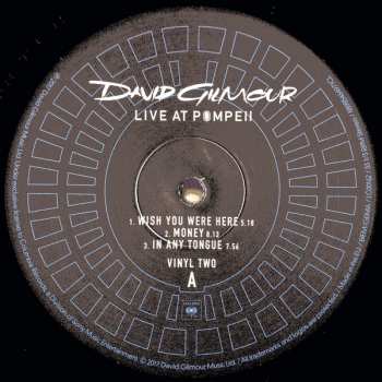 4LP/Set di cofanetti David Gilmour: Live At Pompeii