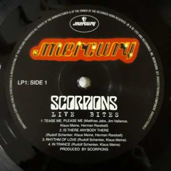2LP Scorpions: Live Bites