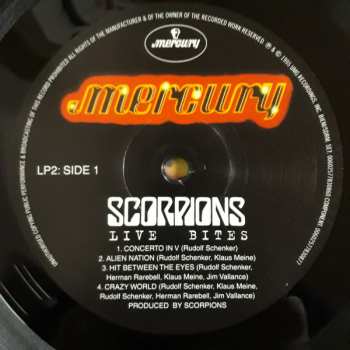 2LP Scorpions: Live Bites