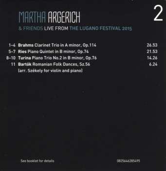 3CD/Set di cofanetti Martha Argerich And Friends: Live From Lugano 2015
