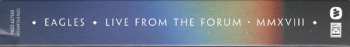 2CD/Blu-ray Eagles: Live From The Forum MMXVIII
