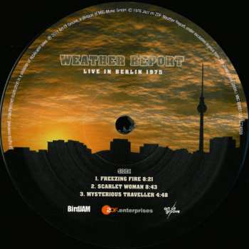 LP Weather Report: Live In Berlin 1975 LTD