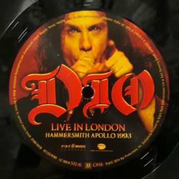2LP Dio: Live In London: Hammersmith Apollo 1993