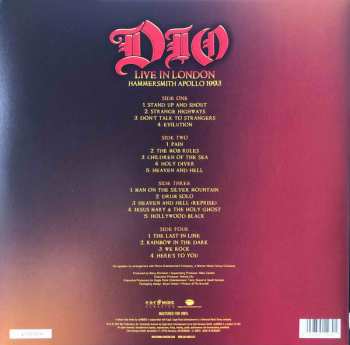 2LP Dio: Live In London: Hammersmith Apollo 1993