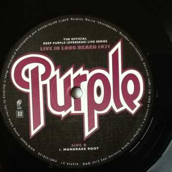 2LP Deep Purple: Live In Long Beach 1971