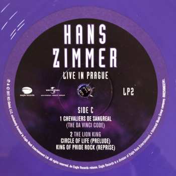 4LP Hans Zimmer: Live In Prague LTD | CLR