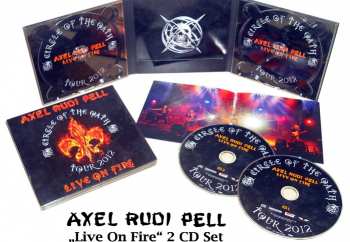 2CD Axel Rudi Pell: Live On Fire (Circle Of The Oath Tour 2012)