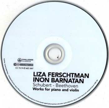 CD Liza Ferschtman: Schubert-Beethoven. Works For Piano And Violin