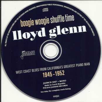 CD Lloyd Glenn: Boogie Woogie Shuffle Time - West Coast Blues From California's Greatest Piano Man