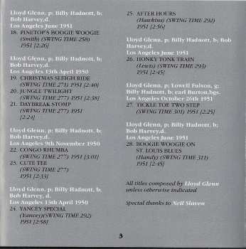 CD Lloyd Glenn: Boogie Woogie Shuffle Time - West Coast Blues From California's Greatest Piano Man