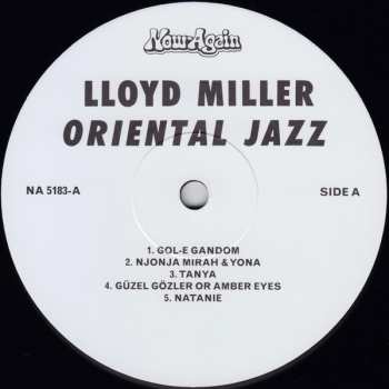 LP Lloyd Miller: Oriental Jazz