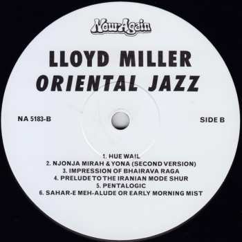 LP Lloyd Miller: Oriental Jazz