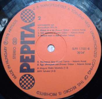 2LP Locomotiv GT: Aranyalbum 1971-76
