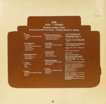 LP Locomotiv GT: Zene (Mindenki Másképp Csinálja)