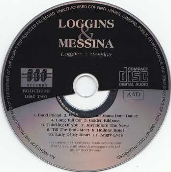 2CD Loggins And Messina: Sittin' In / Loggins & Messina