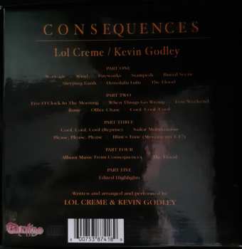 5CD/Set di cofanetti Godley & Creme: Consequences