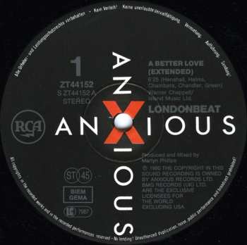 LP Londonbeat: A Better Love